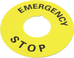 «EMERGENCY STOP» («Аварийная остановка»)
